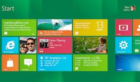 Windows 8 Start Screen The Build, il nuovo Tablet Samsung con Windows 8 !