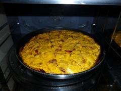 Frittata al forno con cavolo e speak