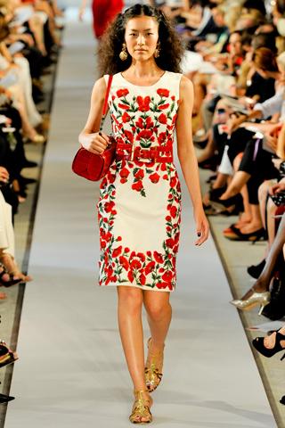 New York Fashion Week: Oscar de la Renta P/E 2012