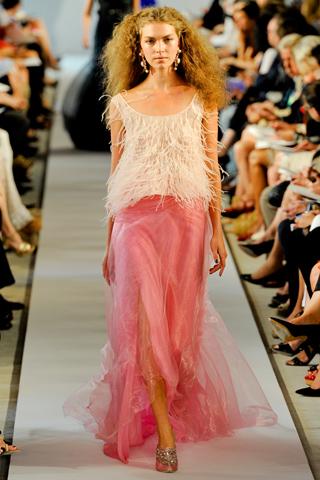 New York Fashion Week: Oscar de la Renta P/E 2012