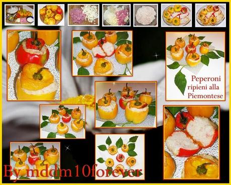 PEPERONI RIPIENI ALLA PIEMONTESE PEPERONI RIPIENI ALLA PIEMONTESE