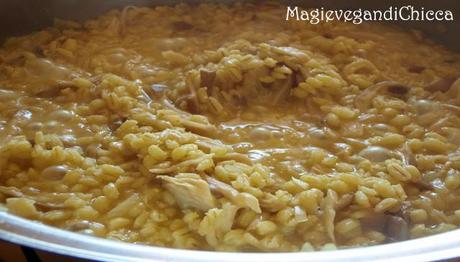 OLYMPUS DIGITAL CAMERA Orzo risottato con pleurotus