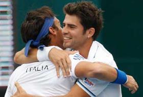 TENNIS - Coppa Davis, Cile-Italia 0-3: Fognini e Bolelli riportano gli azzurri in A. Dopo 11 lunghi anni...