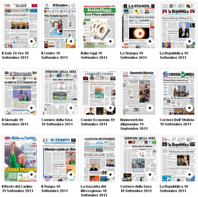 Edicola: rassegna stampa di cosa scrivono oggi i quotidiani italiani