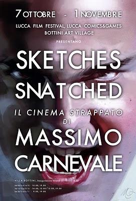 Massimo Carnevale e il suo progetto Sketchesnatched