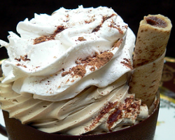 Ricette spume al ciocco caffe' Spuma di cioccolato al caffè