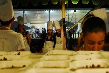 Lo showcooking e i brownies al Taste of Milano