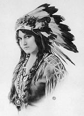 White posed as Native American