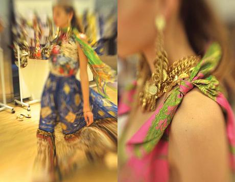 D&G; donna primavera 2012: Backstage d&g-backstage-primavera-2012-02