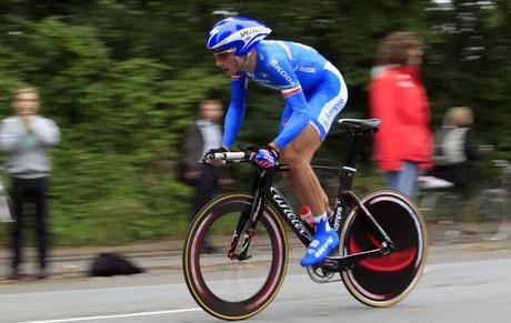 Mondiali di Copenaghen 2011: Tony Martin castiga tutti: Cancellara solo terzo. Lontani Malori e Pinotti