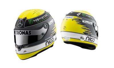 Schuberth SF1 N.Rosberg #1 2011 by Jens Munser Designs Schuberth SF1 N.Rosberg #1 2011 by Jens Munser Designs