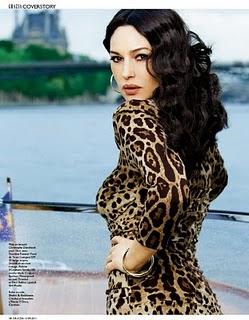 Monica Bellucci in Dolce & Gabbana su Grazia France