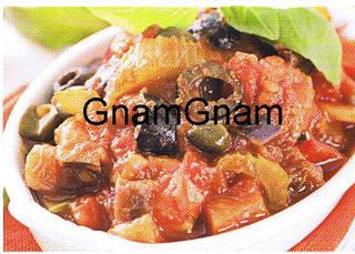 Caponata di melanzane Caponata di melanzane
