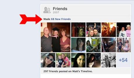 Facebook Timeline: visualizziamo gli amici che non abbiamo più in lista?