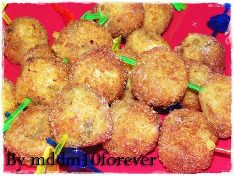 POLPETTINE DI RISO E FAGIOLINI POLPETTINE DI RISO E FAGIOLINI