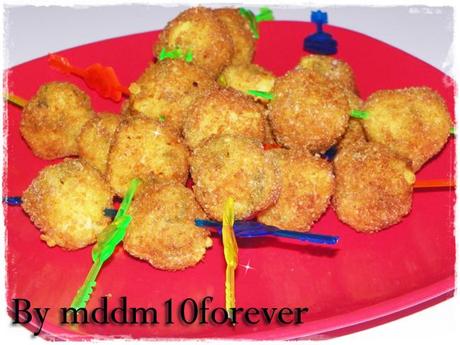 POLPETTINE DI RISO E FAGIOLINI POLPETTINE DI RISO E FAGIOLINI