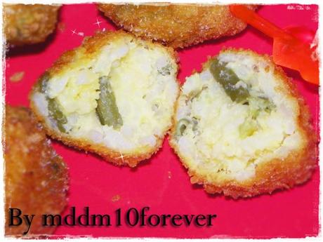 POLPETTINE DI RISO E FAGIOLINI POLPETTINE DI RISO E FAGIOLINI