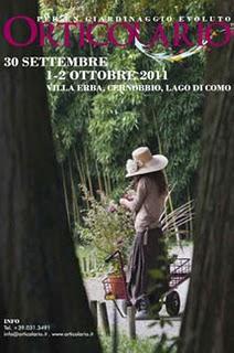 ORTICOLARIO 30 settembre al 2 ottobre 2011 Villa Erba, Cernobbio Como ORTICOLARIO 30 settembre al 2 ottobre 2011 Villa Erba, Cernobbio Como