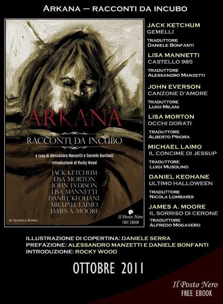 Presentazione di Arkana - Racconti da Incubo Presentazione di Arkana - Racconti da Incubo