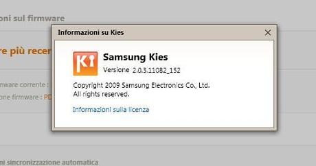 Aggiornamento Samsung Kies : Il Software di gestione per smartphone, cellulari e Tab si Aggiorna