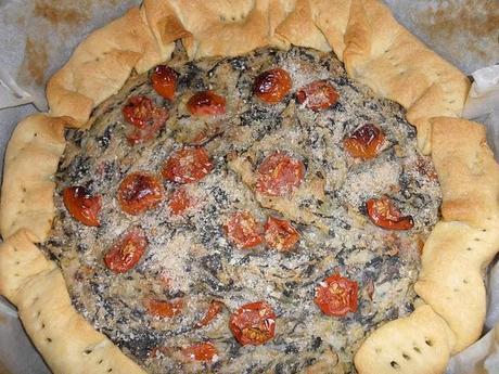 TORTA SALATA PATATE E SPINACI TORTA SALATA PATATE E SPINACI