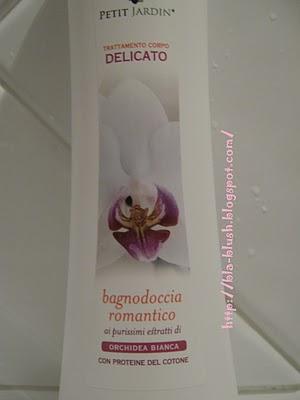 PETIT JARDIN: detergente viso (pelle pura) e bagnodoccia (orchidea)