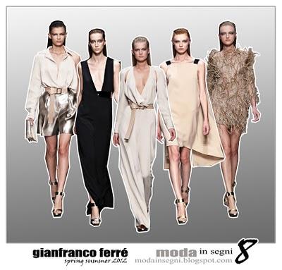 Le pagelle: GIANFRANCO FERRE' SPRING SUMMER 2012