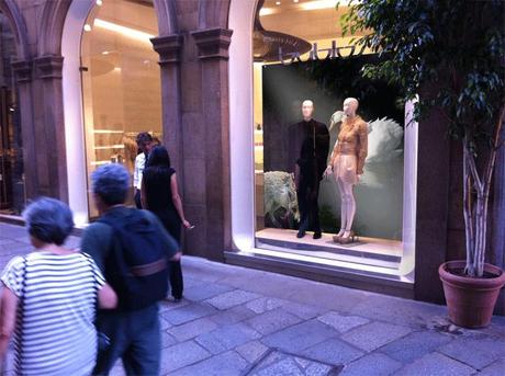 Vetrina Lenticolare per Byblos, innovazioni alla Fashion Week milanese