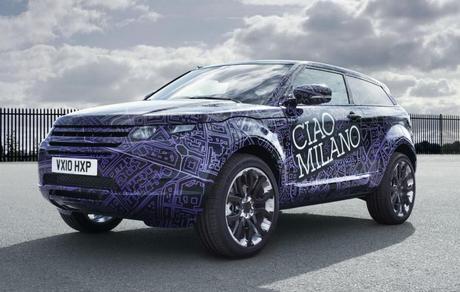 La Range Rover Evoque a giro per il mondo