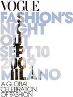 Vogue fashion night out milano