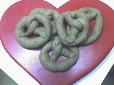 Schokoladenpretzel  (o Brezel al cioccolato)