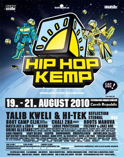 Hip Hop Kemp 2010 @ Hradec Kràlovè! Manca un mese!