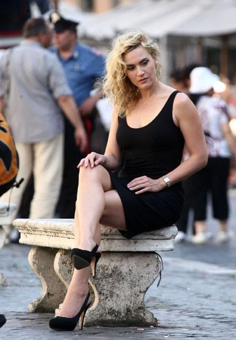 KATE WINSLET GIRA A ROMA IL NUOVO SPOT 