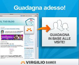Virgilio Banner, anche il network italiano si lancia nell’adv online