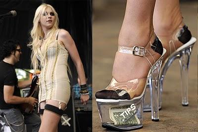 Taylor Momsen and Her Sluttylicious Heels !!