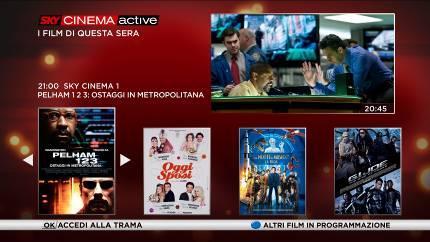 SAL 31 LUGLIO SKY CINEMA DIVENTA ACTIVE