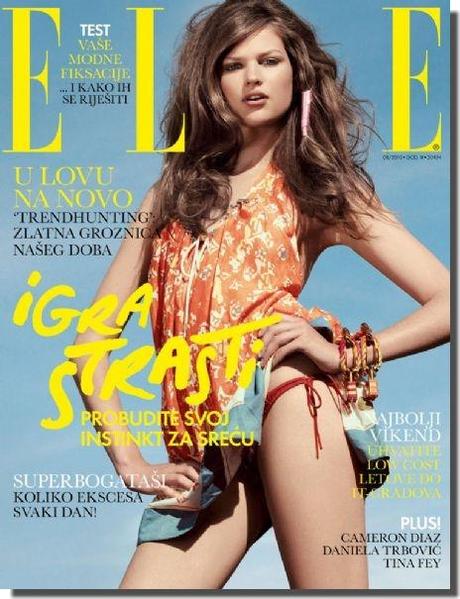 Elle August 2010: how many international covers!