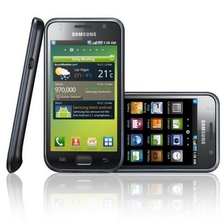 Firmware I9000XXJP3 con Android Froyo 2.2 per Samsung Galaxy S