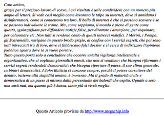 Giulietto Chiesa passa all’attacco… e tonfa Giulietto Chiesa passa all’attacco… e tonfa