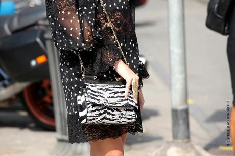 In the Street...Milan Fashion Week...Stars In the Street...Milan Fashion Week...Stars