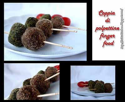 Coppia di polpettine finger food