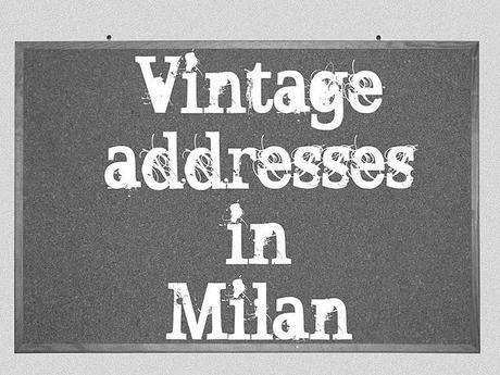 Vintage shopping guide in Milan: Cavalli e Nastri