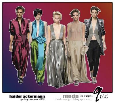 Le pagelle: HAIDER ACKERMANN SPRING SUMMER 2012