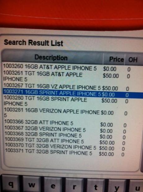 listino radio shak Ufficiale: iPhone Sprint 5 nel listino di Radio Shack!