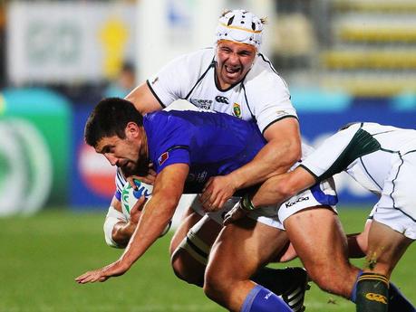 Springbocks di misura su Samoa Springbocks di misura su Samoa