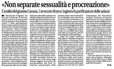 RASSEGNA STAMPA