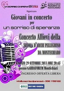 GIOVANI IN CONCERTO PER UN SORRISO DI SPERANZA