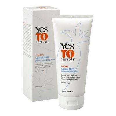 Yes To Carrots: scrub corpo