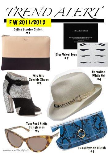 Trend Alert/ Glitter, Python, Borsalino & Co. never without