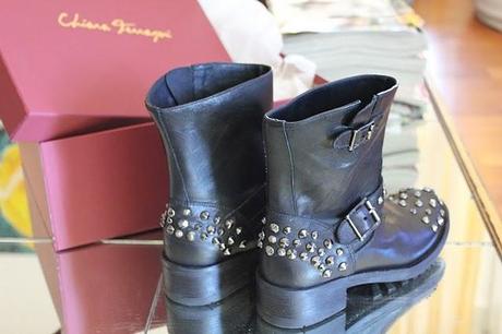 Chiara Ferragni Studded Boots